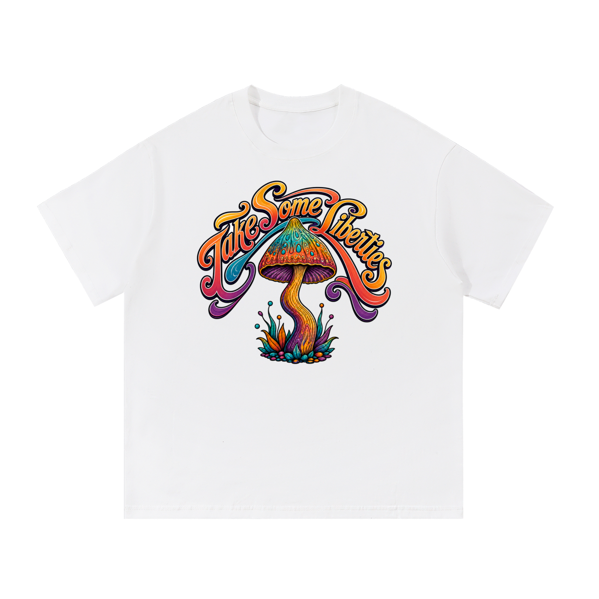Trippy Mushroom Vibe Unisex T-Shirt