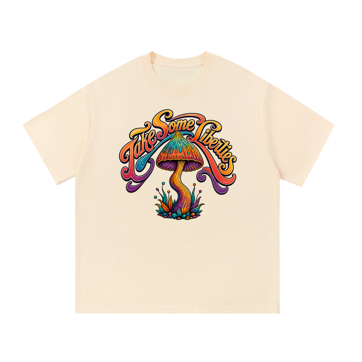 Trippy Mushroom Vibe Unisex T-Shirt