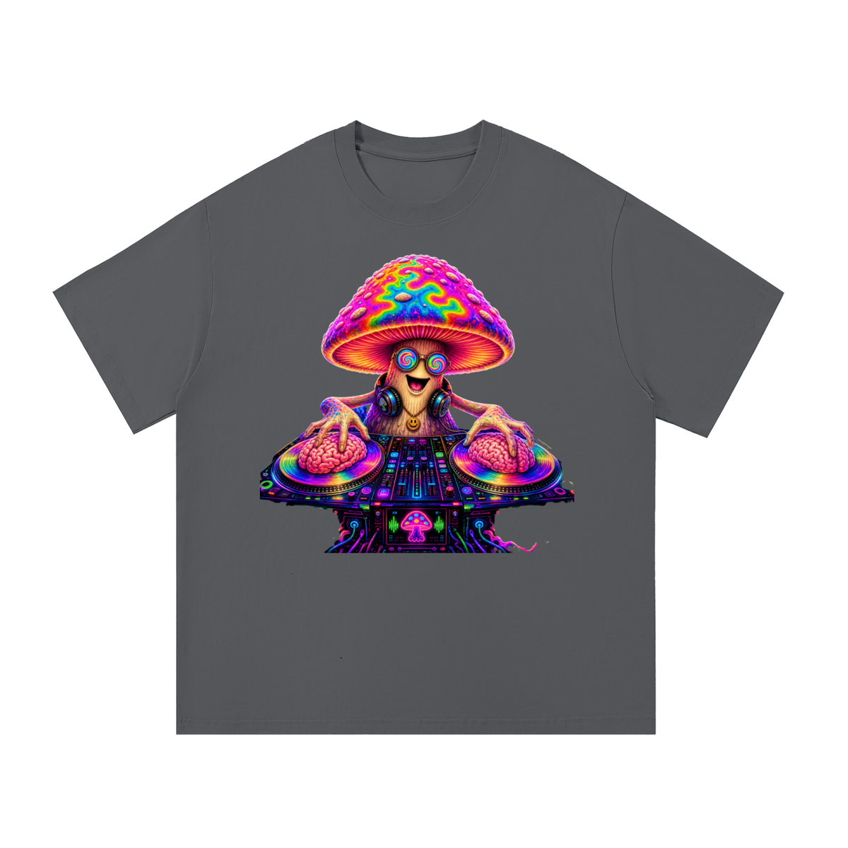 DJ Shroom Trippy Unisex T-Shirt