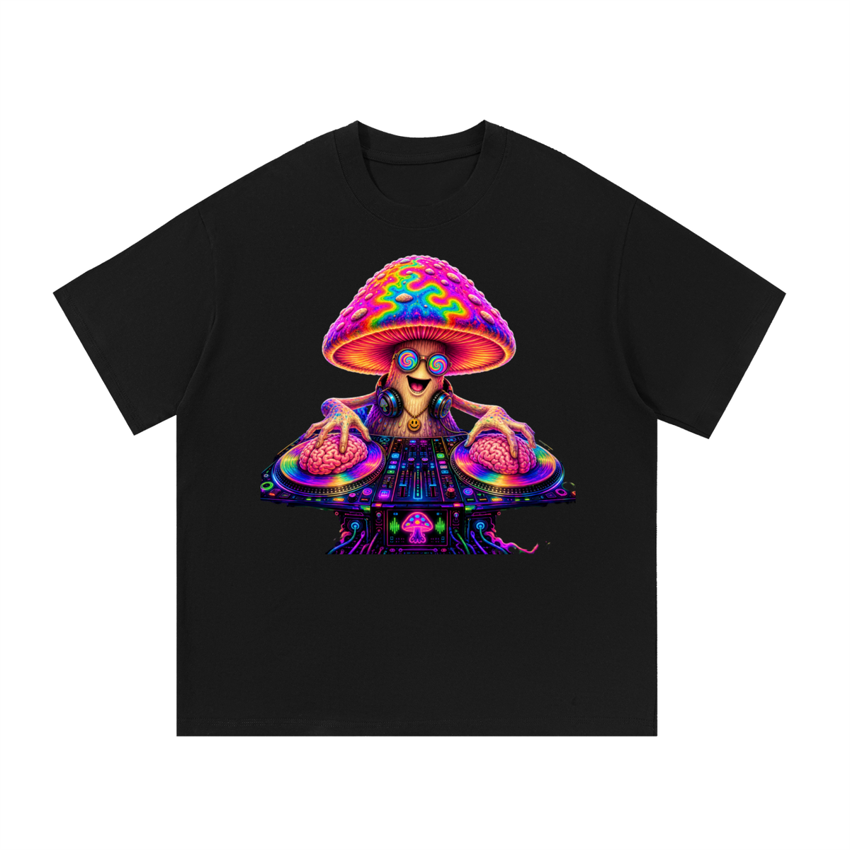 DJ Shroom Trippy Unisex T-Shirt