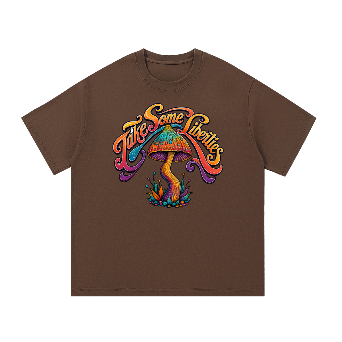 Trippy Mushroom Vibe Unisex T-Shirt