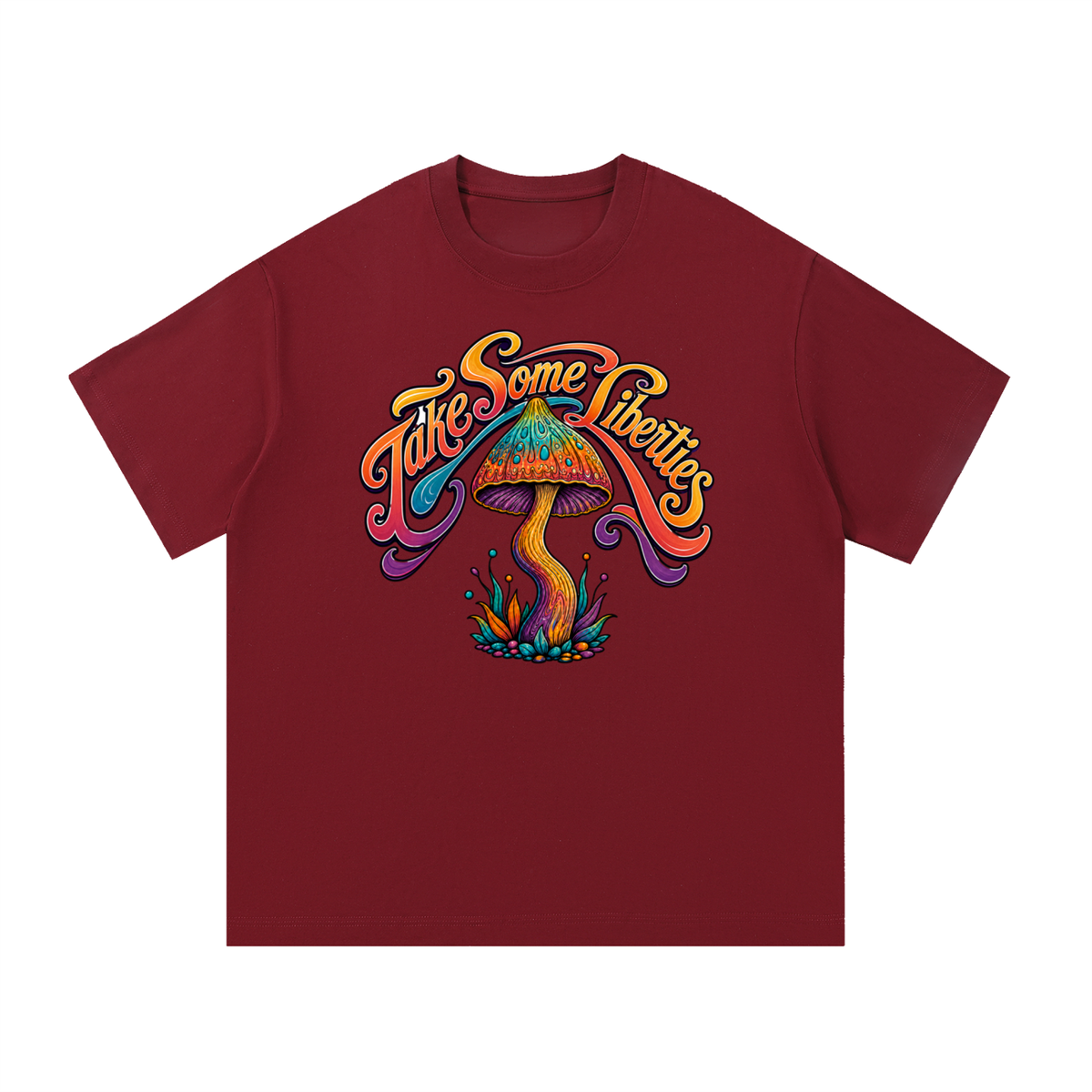Trippy Mushroom Vibe Unisex T-Shirt