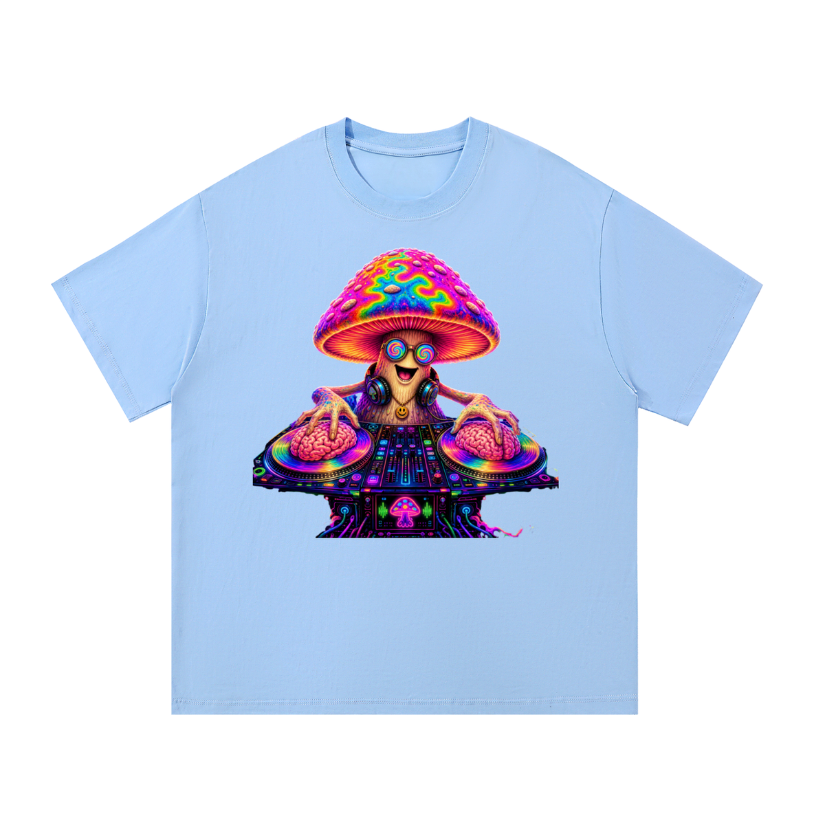 DJ Shroom Trippy Unisex T-Shirt
