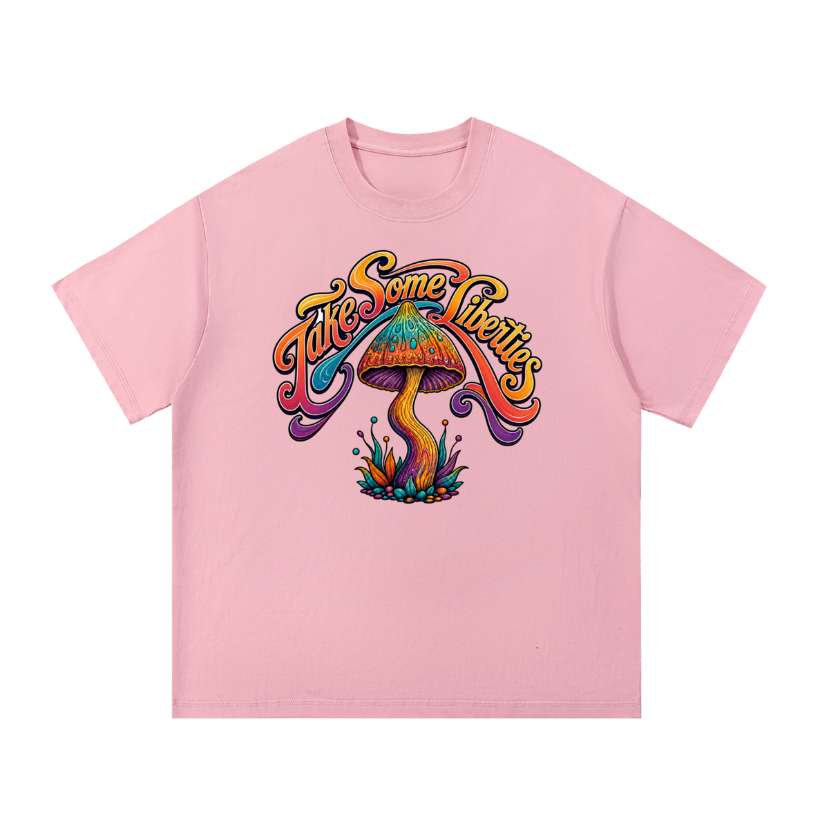 Trippy Mushroom Vibe Unisex T-Shirt
