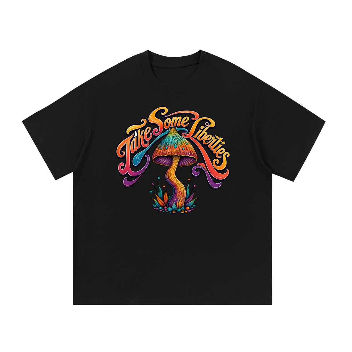 Trippy Mushroom Vibe Unisex T-Shirt