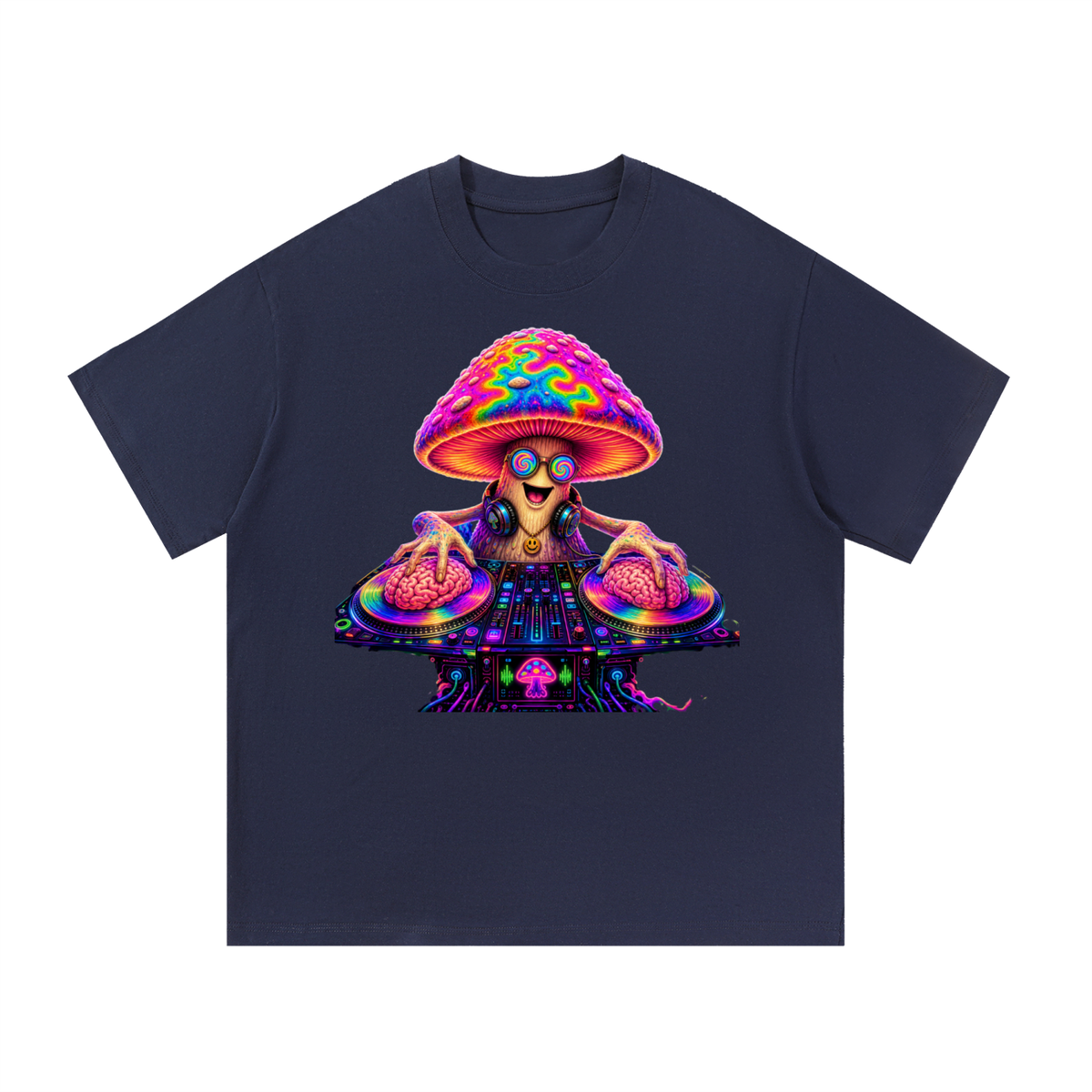 DJ Shroom Trippy Unisex T-Shirt
