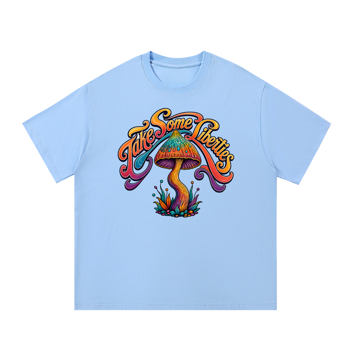 Trippy Mushroom Vibe Unisex T-Shirt