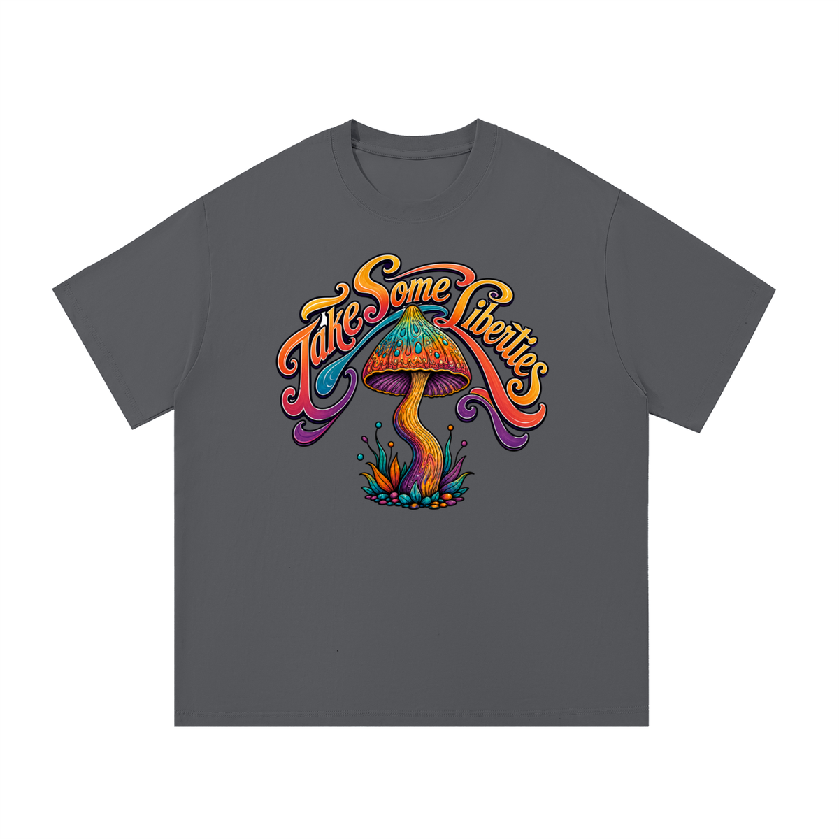 Trippy Mushroom Vibe Unisex T-Shirt