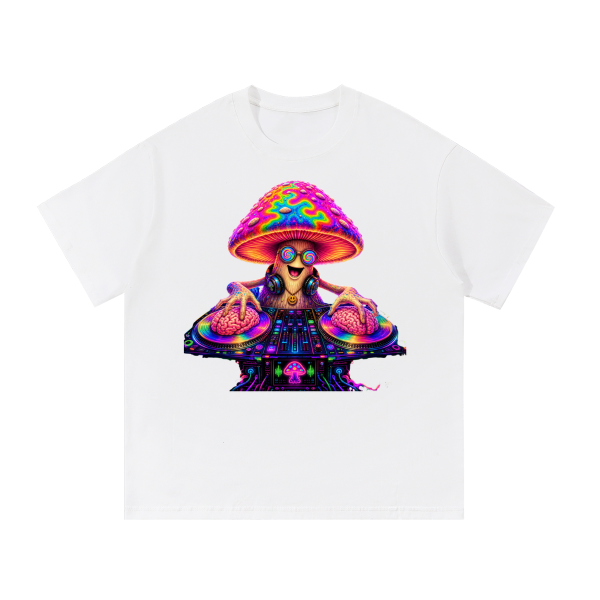 DJ Shroom Trippy Unisex T-Shirt