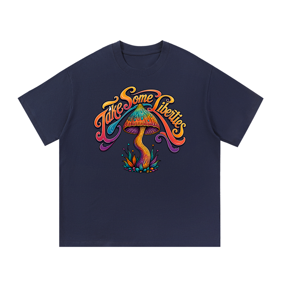 Trippy Mushroom Vibe Unisex T-Shirt