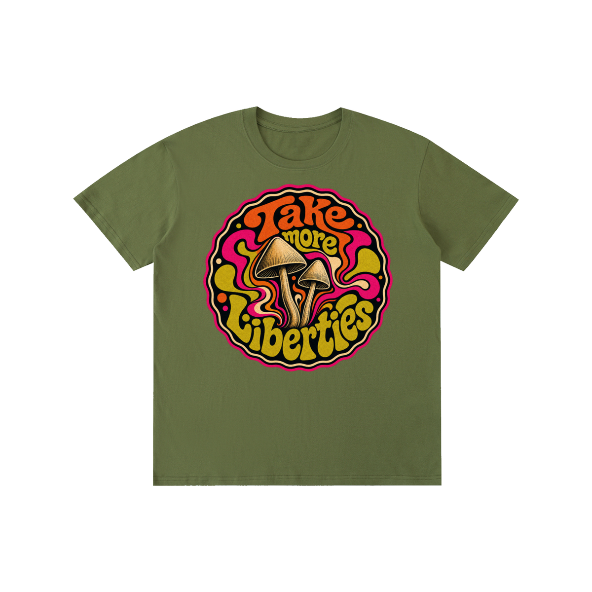 Psychedelic Mushroom Unisex T-Shirt